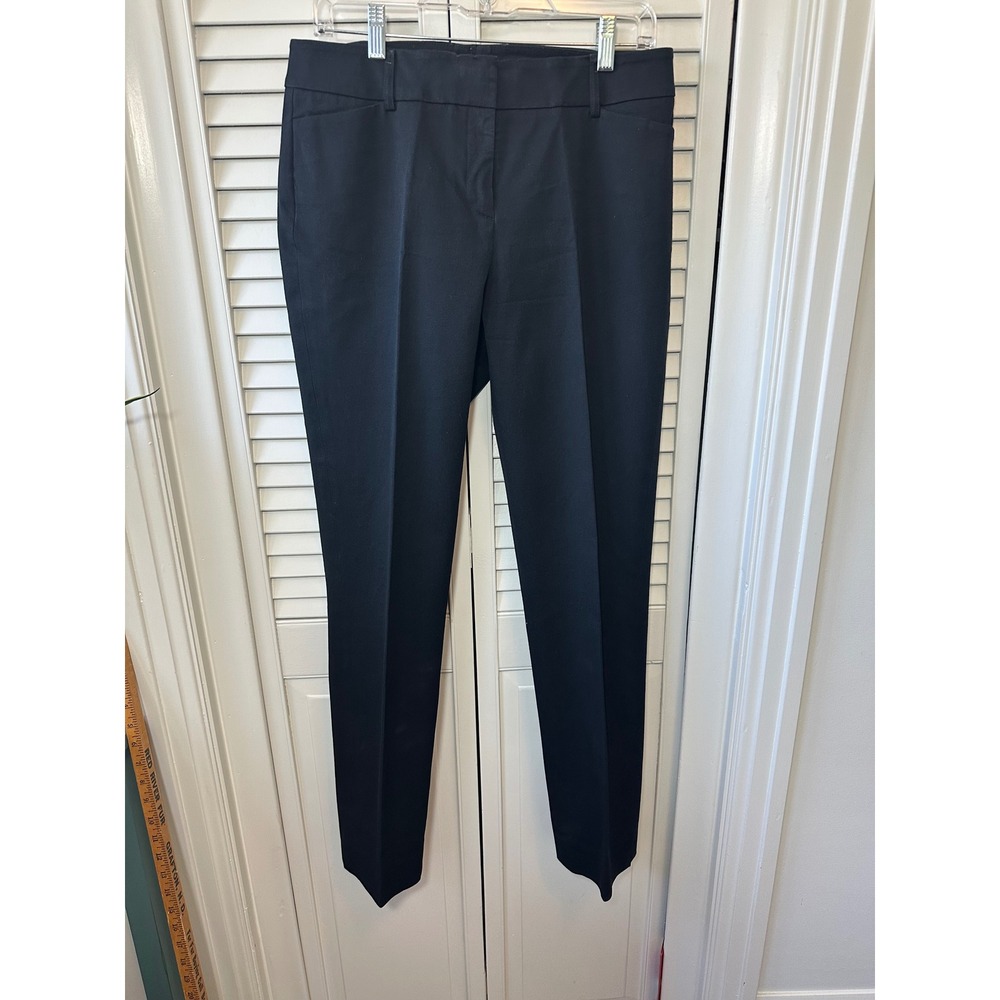 Peace of Cloth Panticular Black Cotton Spandex Dress Pants Made in USA 6(72)
